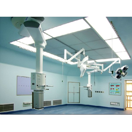 Laminar air supply ceiling